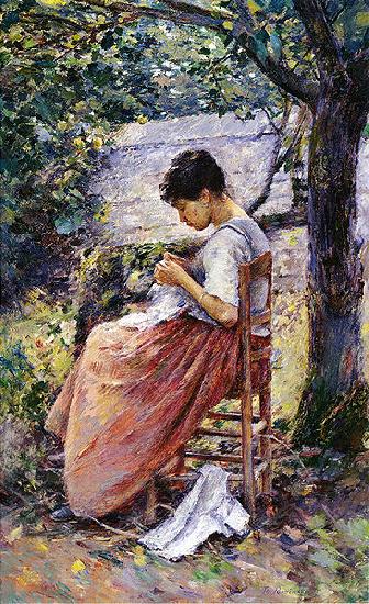 Theodore Robinson Layette Germany oil painting art